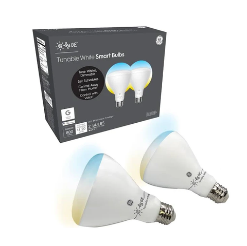 3- Pack C by GE Tunable White Smart Bulb BR30 Bundle