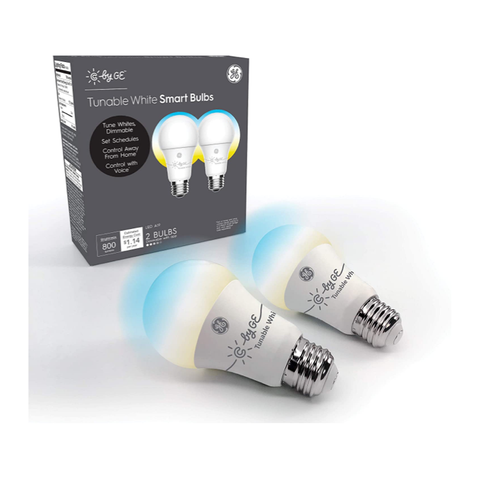 3- Pack C by GE Tunable White Smart Bulb A19 Bundle