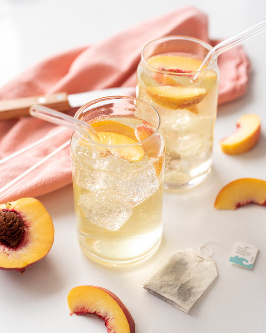 Mango Peach Tea Fizz