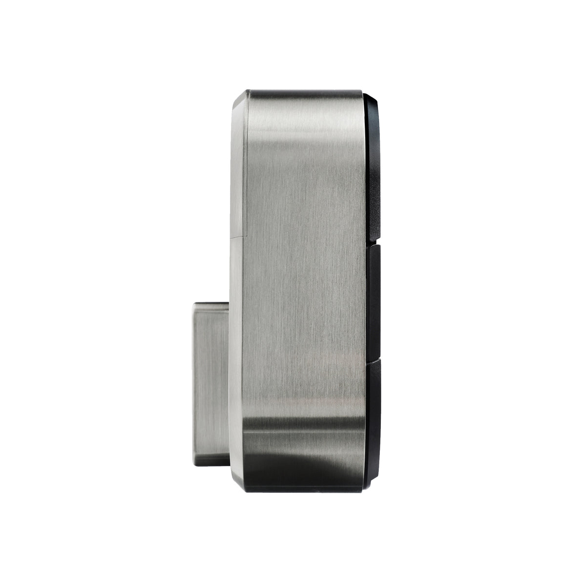 August Smart Lock + Connect - Satin Nickel - side profile