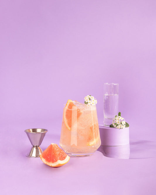 Grapefruit Elderflower Cocktail